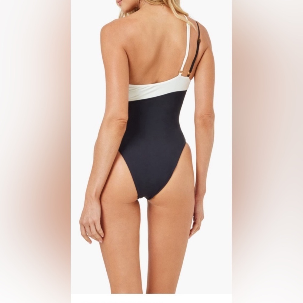 L*Space Raquel Colorblock One-Shoulder One-Piece Swimsuit $169 - Picture 5 of 13